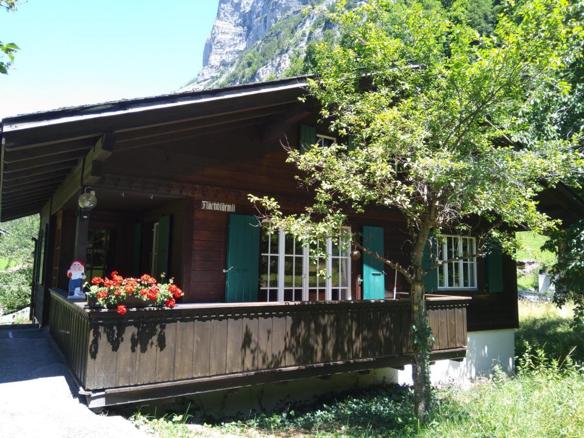 Ferien Cottage Flüehblüemli Stechelberg Exterior foto